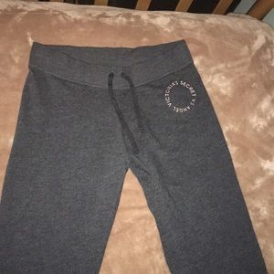 Victoria’s  Secret gray cropped sweat pants